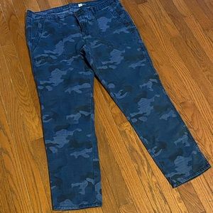 Blue Camo pants!